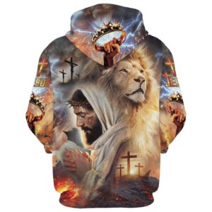 Jesus The Lion Of Judah 3D Hoodies Jesus Hoodie Men Women God 3D Printed Hoodie Christian Apparel Hoodies 2 v5y0yu.jpg