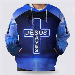 Jesus Save The Lion Blue 3D Hoodies For Women Men God 3D Printed Hoodie Christian Apparel Hoodies 2 j15skg.jpg