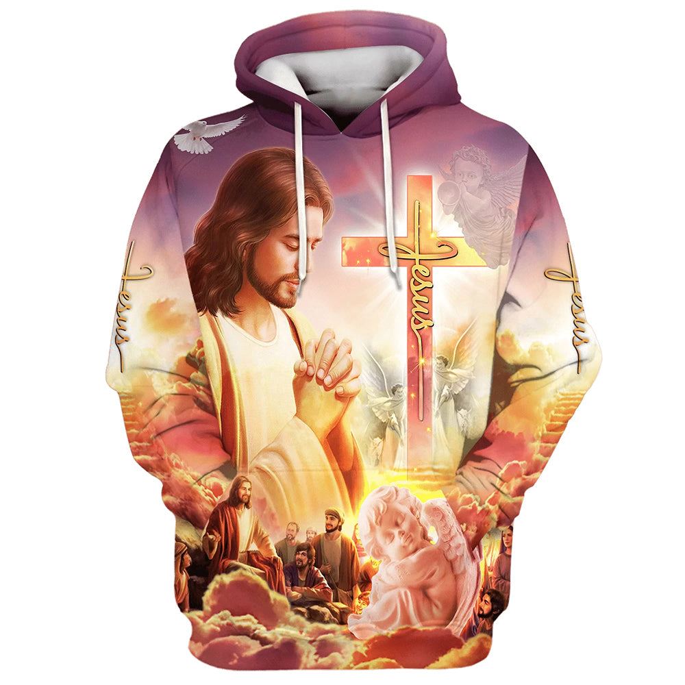 Jesus Prays For His Disciples 3D Hoodies Jesus Hoodie Men & Women, God 3D Printed Hoodie, Christian Apparel Hoodies Jesus Prays For His Disciples 3D Hoodies Jesus Hoodie Men & Women, God 3D Printed Hoodie, Christian Apparel Hoodies