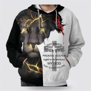 Jesus Lion Way Maker Miracle Worker 3D Hoodies For Women Men God 3D Printed Hoodie Christian Apparel Hoodies 3 is2uly.jpg
