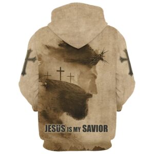 Jesus Is My Savior Hoodie Jesus Christ With Thorns 3 Crosses 3D Hoodies Jesus Hoodie Men Women God 3D Printed Hoodie Christian Apparel Hoodies 2 z2tkpb.jpg