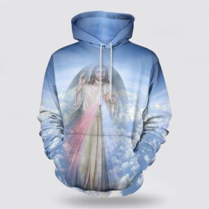 Jesus I Trust In You 3D Hoodies For Women Men, God 3D Printed Hoodie, Christian Apparel Hoodies