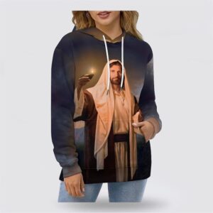 Jesus Holding Candle 3D Hoodies For Women Men God 3D Printed Hoodie Christian Apparel Hoodies 2 euosga.jpg