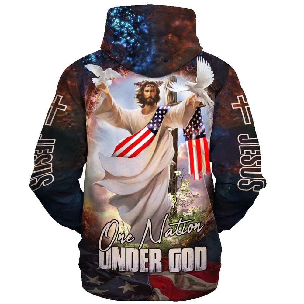 Jesus Dove Hoodie One Nation Under God Hoodies Jesus Hoodie Men & Women, God 3D Printed Hoodie, Christian Apparel Hoodies Jesus Dove Hoodie One Nation Under God Hoodies Jesus Hoodie Men & Women, God 3D Printed Hoodie, Christian Apparel Hoodies