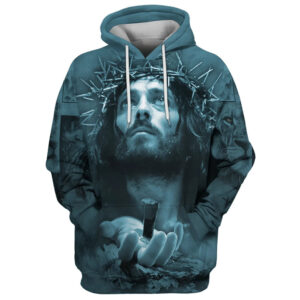 Jesus Crown Of Thorns Hoodie I May Not Be Perfect But Jesus Thinks I’m To Die For Hoodies, God 3D Printed Hoodie, Christian Apparel Hoodies