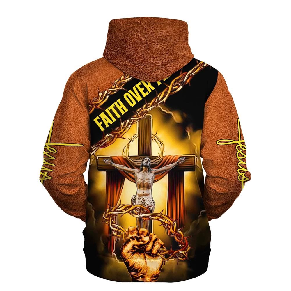 Jesus Crown Of Thorns Hoodie Faith Over Fear Hoodies Jesus Hoodie Men & Women, God 3D Printed Hoodie, Christian Apparel Hoodies Jesus Crown Of Thorns Hoodie Faith Over Fear Hoodies Jesus Hoodie Men & Women, God 3D Printed Hoodie, Christian Apparel Hoodies