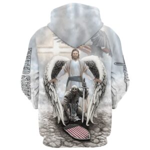 Jesus And Angel Warrior One Nation Under God Hoodie For Men Women God 3D Printed Hoodie Christian Apparel Hoodies 2 xaby0m.jpg