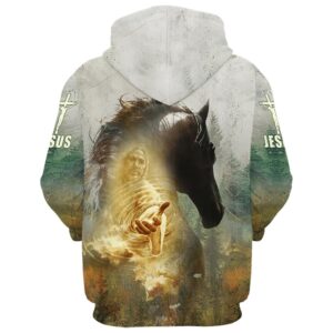 Horse And Jesus Faith Over Fear Hoodies Jesus Hoodie Men Women God 3D Printed Hoodie Christian Apparel Hoodies 2 dbtbre.jpg
