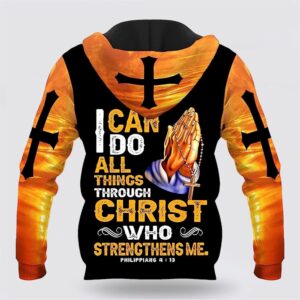 Hand Pray Cross I Can Do All Things Through Christ 3D Hoodies For Women Men God 3D Printed Hoodie Christian Apparel Hoodies 3 wkpoey.jpg