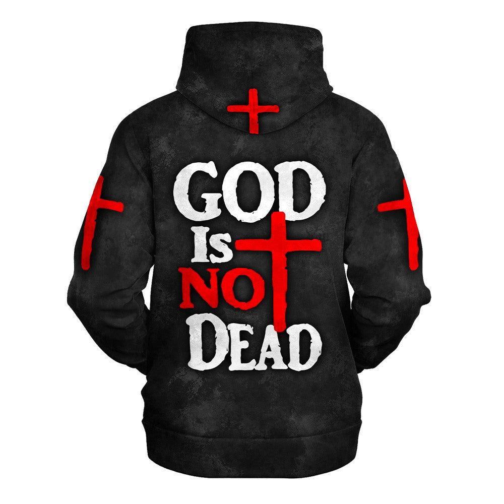 God Is Not Dead Hoodies Men & Women, God 3D Printed Hoodie, Christian Apparel Hoodies
