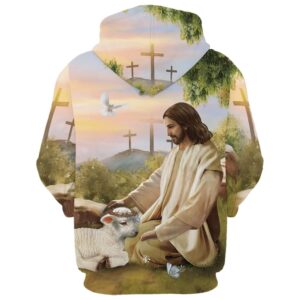 Give It To God And Go To Sleep Hoodie Jesus And The Lamb Hoodies Jesus Hoodie Men Women God 3D Printed Hoodie Christian Apparel Hoodies 2 ob6wiv.jpg