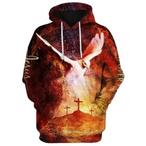 Faith Over Fear Jesus Hoodies Jesus Hoodie Men & Women, God 3D Printed Hoodie, Christian Apparel Hoodies