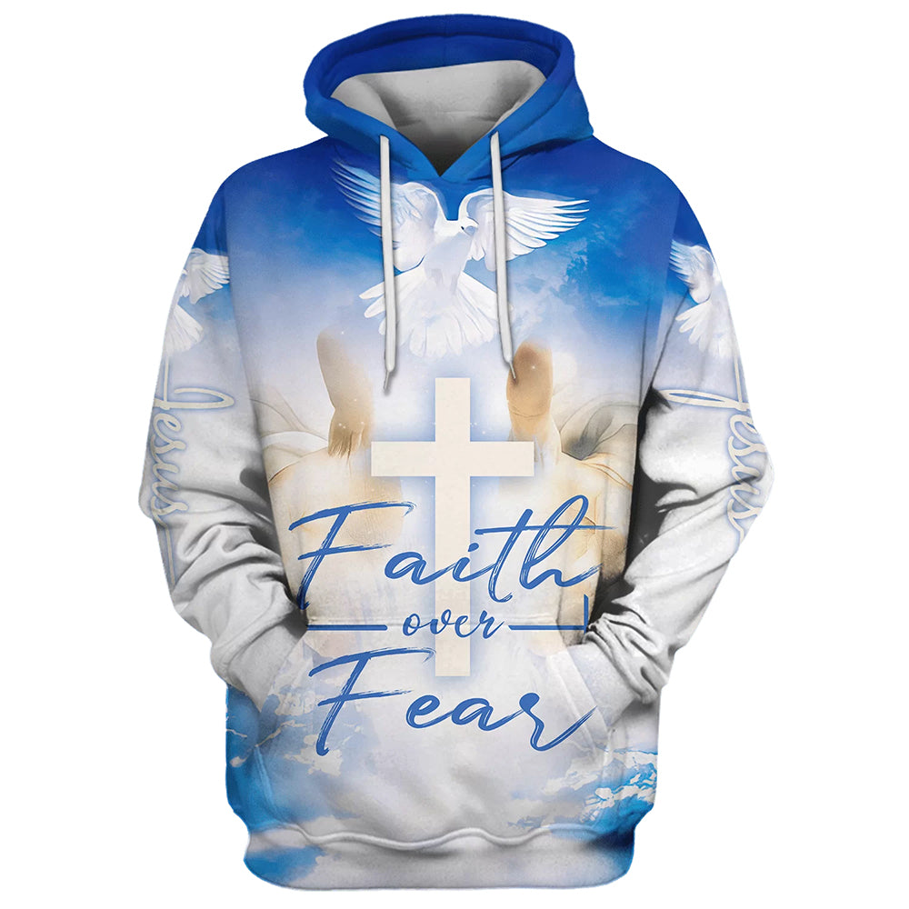 Faith Over Fear Hoodie Hand Jesus Cross And Dove 3D Hoodies Jesus Hoodie Men & Women, God 3D Printed Hoodie, Christian Apparel Hoodies Faith Over Fear Hoodie Hand Jesus Cross And Dove 3D Hoodies Jesus Hoodie Men & Women, God 3D Printed Hoodie, Christian Apparel Hoodies