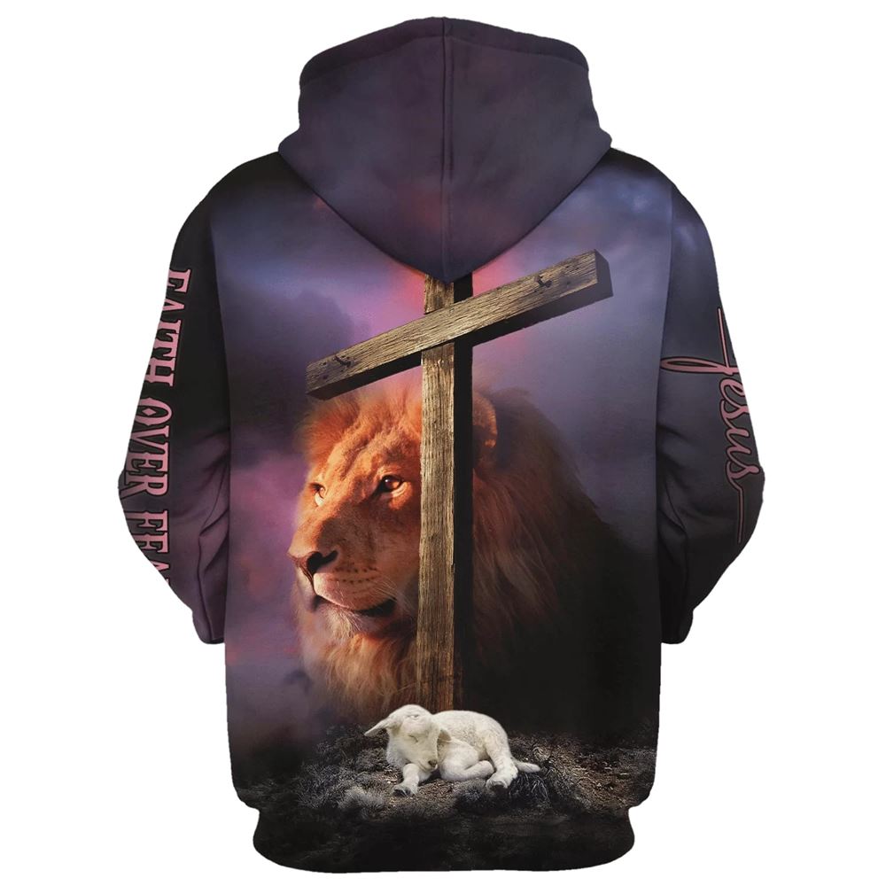Christian Jesus Lion And The Lamb Hoodie For Men & Women, God 3D Printed Hoodie, Christian Apparel Hoodies Christian Jesus Lion And The Lamb Hoodie For Men & Women, God 3D Printed Hoodie, Christian Apparel Hoodies