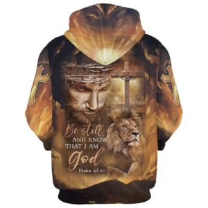 Be Still And Know That I Am God Hoodie The Face Of Jesus Lion And Cross Hoodies Jesus Hoodie God 3D Printed Hoodie Christian Apparel Hoodies 2 j9xyay.jpg
