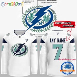 Tampa Bay Lightning Stronger Together for Mental Health 2026 Hockey Jersey