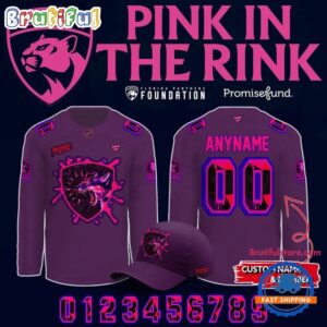Florida Panthers Pink in the Rink 2026 Limited Edition Hockey Jersey