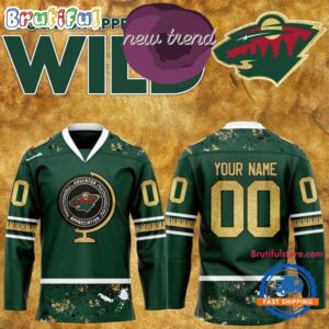 Minnesota Wild 2026 Educator Appreciation Night Limited Edition Custom Hockey Jersey