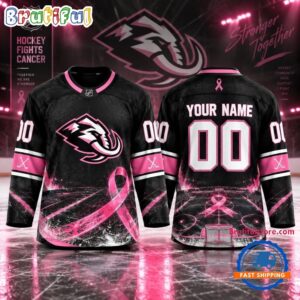 NHL Utah Mammoth Pink Fights Breast Cancer 2026 Personalized Hockey Jersey