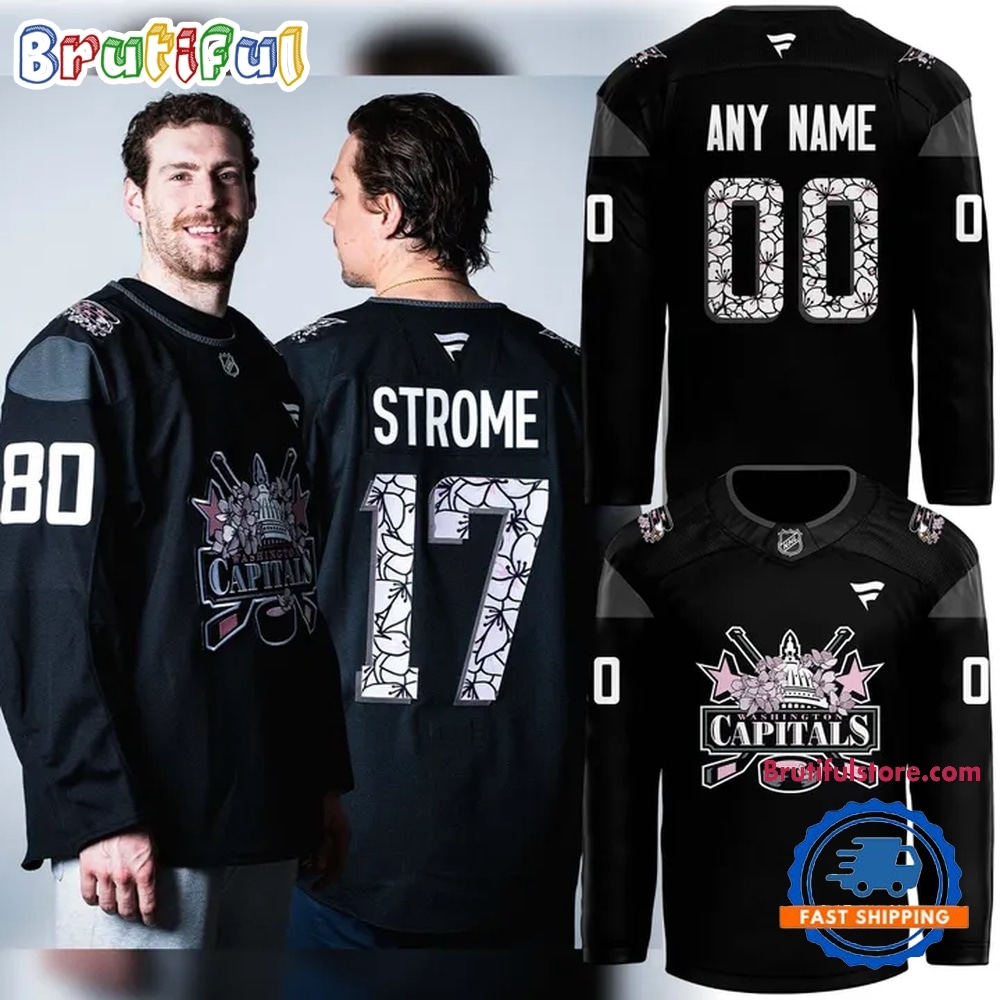 Washington Capitals Cherry Blossom 2026 Edition HockeyJersey Washington Capitals Cherry Blossom 2026 Edition HockeyJersey
