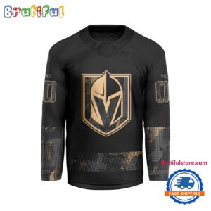 NHL Vegas Golden Knights Military Appreciation Design Hockey Jersey