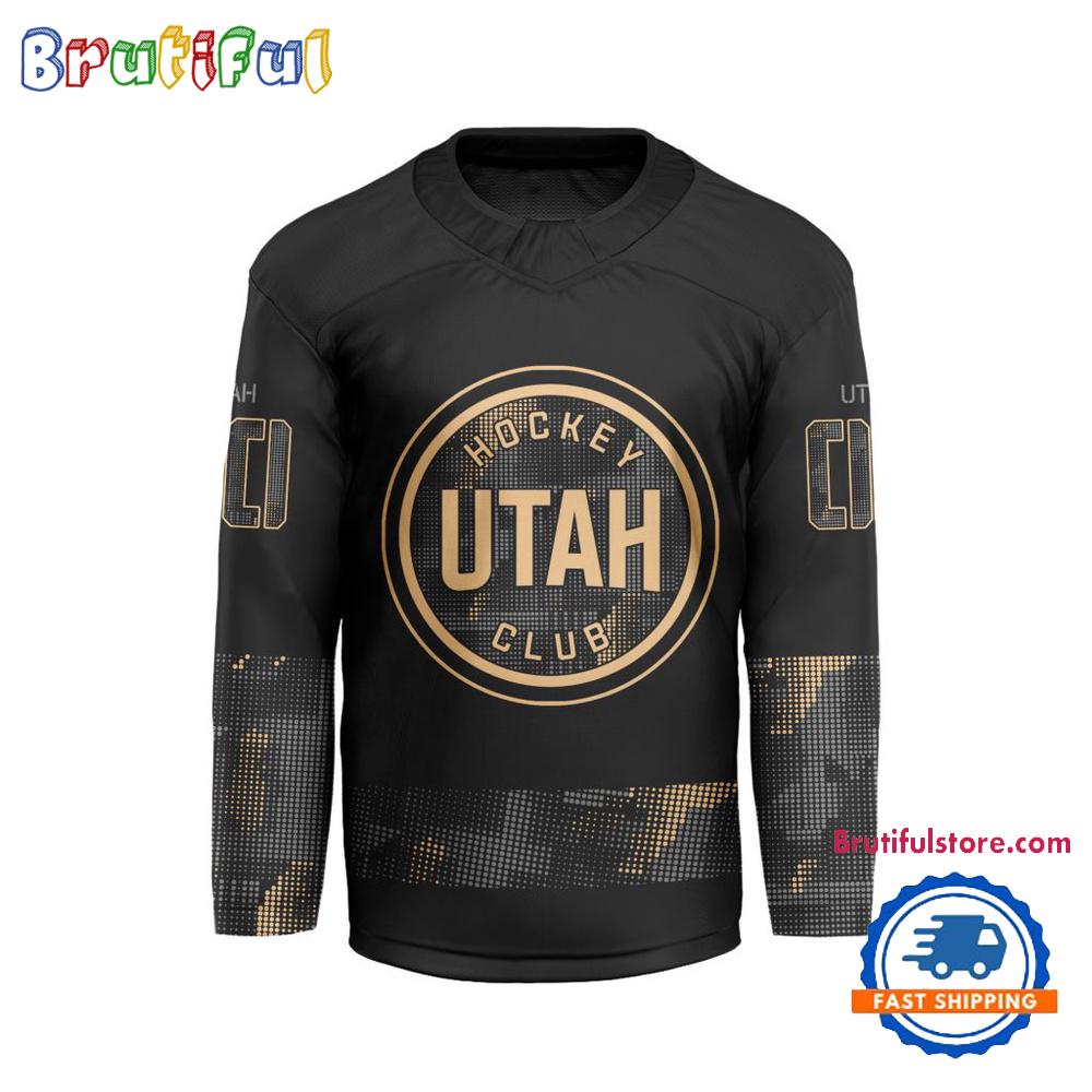 NHL Utah Hockey Club Military Appreciation Design Hockey Jersey NHL Utah Hockey Club Military Appreciation Design Hockey Jersey