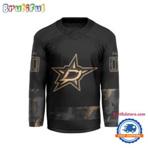 NHL Dallas Stars Military Appreciation Design Hockey Jersey