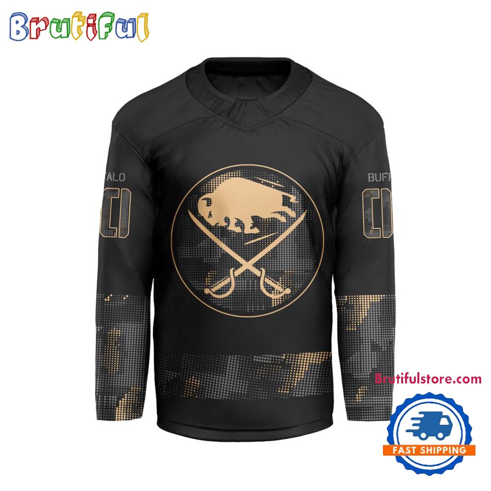 NHL Buffalo Sabres Military Appreciation Design Hockey Jersey NHL Buffalo Sabres Military Appreciation Design Hockey Jersey