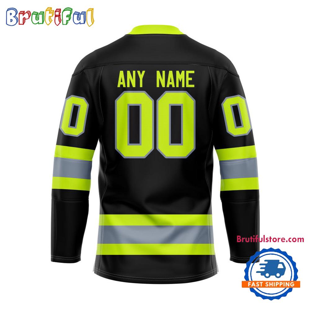 NHL Buffalo Sabres Honoring Firefighters Lace Hockey Jersey NHL Buffalo Sabres Honoring Firefighters Lace Hockey Jersey