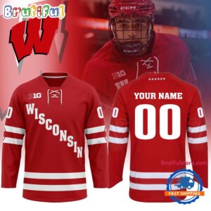 Wisconsin Hockey Sporty 2026 Limited Edition Jersey Shirt