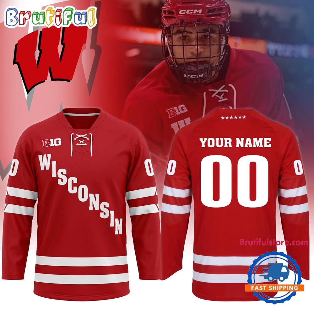 Wisconsin Hockey Sporty 2026 Limited Edition Jersey Shirt Wisconsin Hockey Sporty 2026 Limited Edition Jersey Shirt