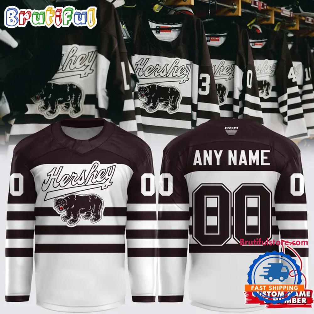 Hershey Bears Special 1938 Throwback Hockey Jersey Hershey Bears Special 1938 Throwback Hockey Jersey
