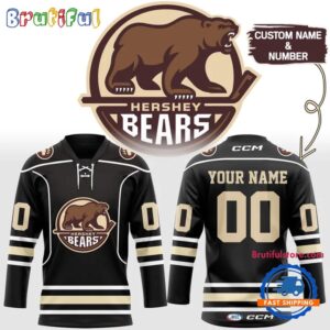 Hershey Bears New Uniform 2026 Limited Edition Hockey Jersey