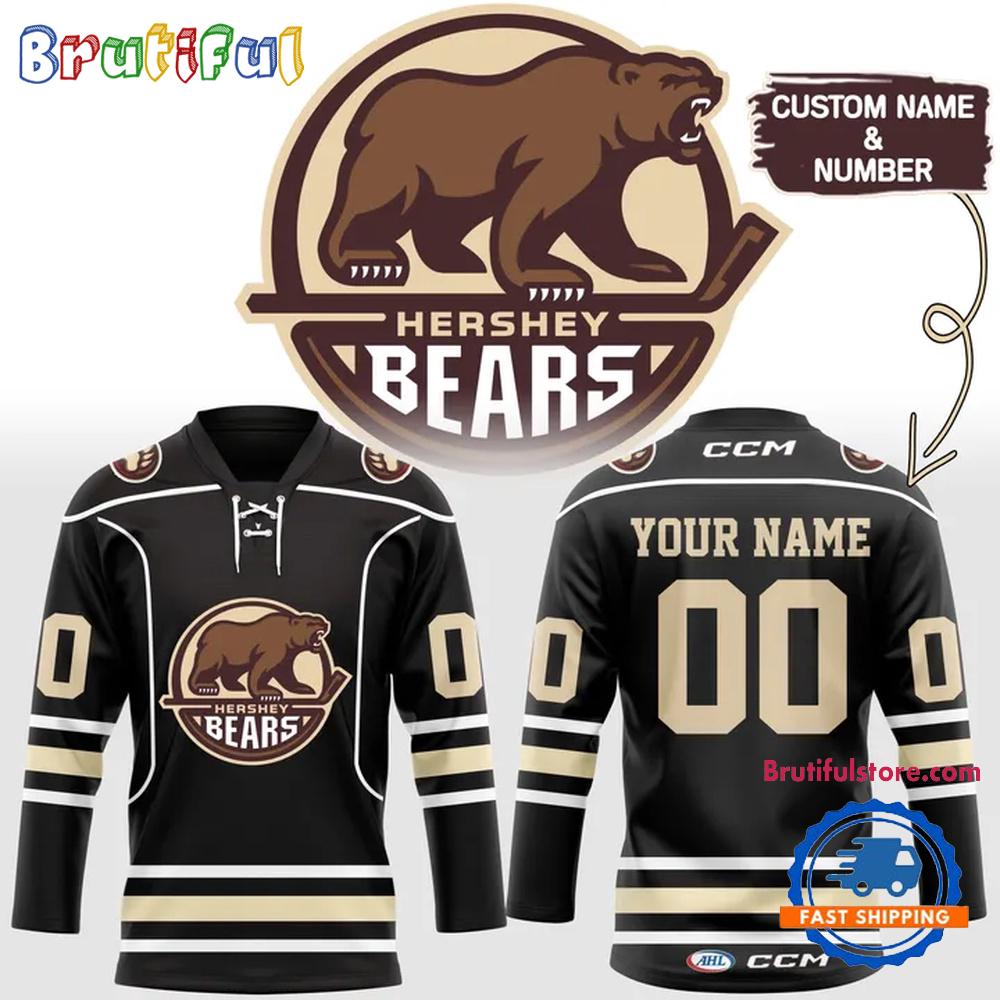 Hershey Bears New Uniform 2026 Limited Edition Hockey Jersey Hershey Bears New Uniform 2026 Limited Edition Hockey Jersey