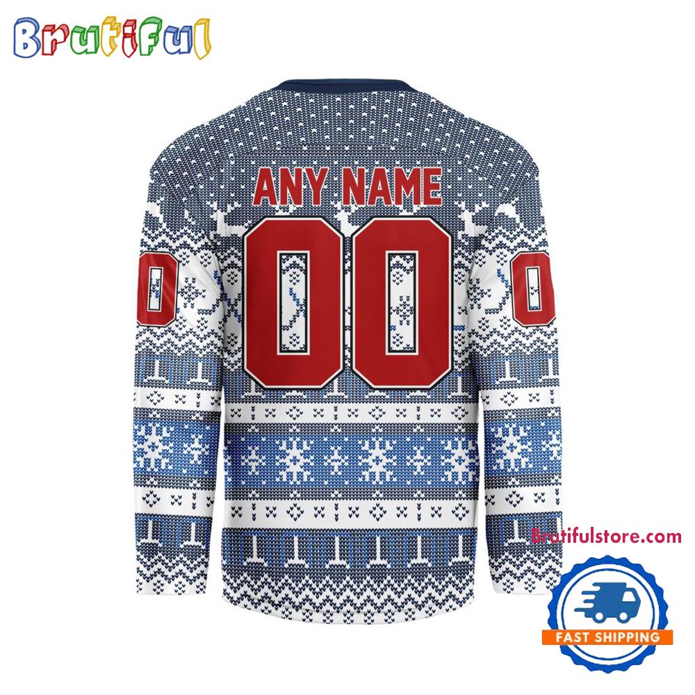 Winnipeg Jets 2026 NHL Christmas Personalized Hockey Jersey Design Winnipeg Jets 2026 NHL Christmas Personalized Hockey Jersey Design