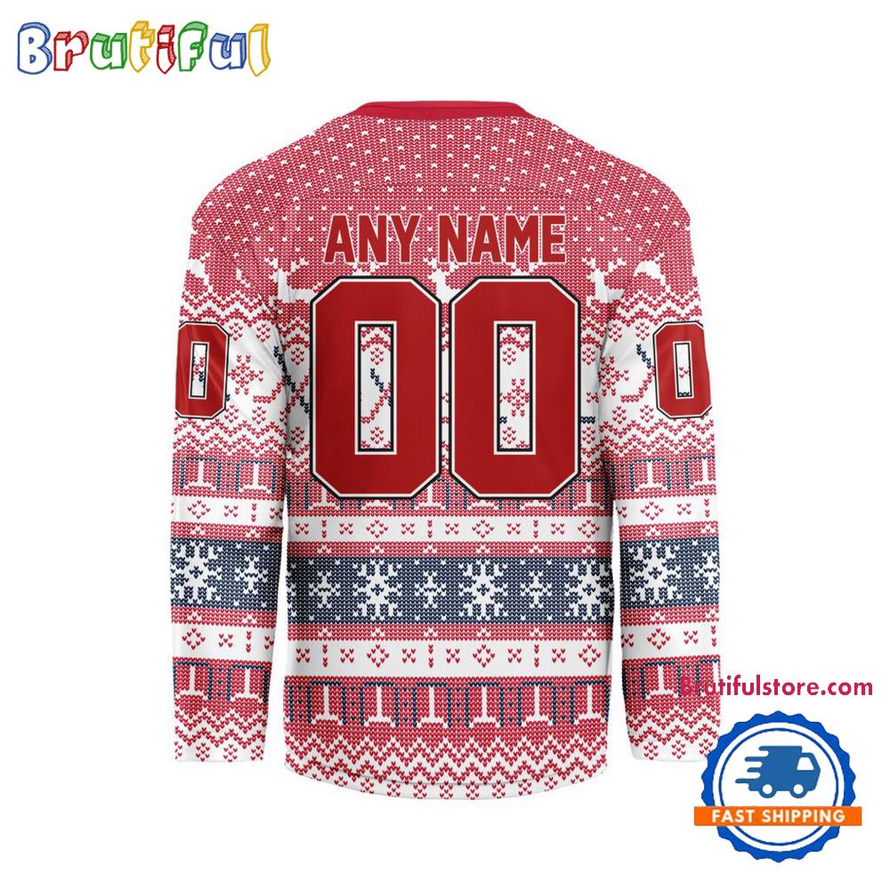 Florida Panthers 2026 NHL Christmas Personalized Hockey Jersey Design Florida Panthers 2026 NHL Christmas Personalized Hockey Jersey Design