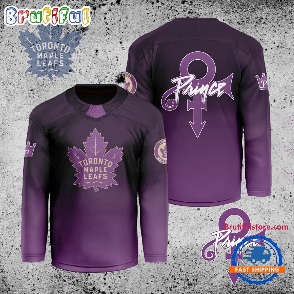 NHL Toronto Maple Leafs Personalized Prince Night Hockey Jersey NHL Toronto Maple Leafs Personalized Prince Night Hockey Jersey