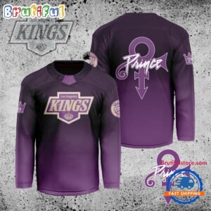 NHL Los Angeles Kings Personalized Prince Night Hockey Jersey