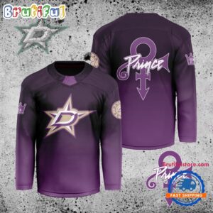 NHL Dallas Stars Personalized Prince Night Hockey Jersey