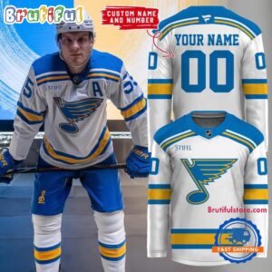 St. Louis Blues Remixed Remastered Reborn 2026 Uniform Hockey Jersey