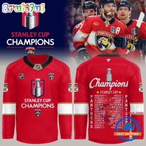 Florida Panthers Champion NHL Stanley Cup 2026 Hockey Jersey