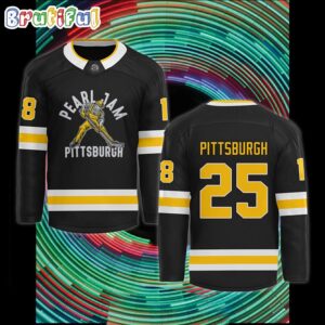 Pearl Jam Dark Matter Tour 2026 x Pittsburgh Penguins Hockey Jersey