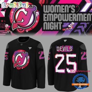 New Jersey Devils Women’s Empowerment Night Hockey Jersey