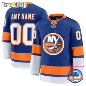 NHL New York Islanders Home Premium Custom Hockey Jersey