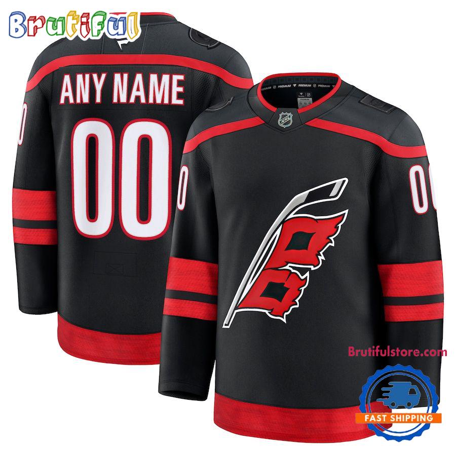 NHL Carolina Hurricanes Home Premium Custom Hockey Jersey NHL Carolina Hurricanes Home Premium Custom Hockey Jersey