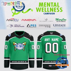 Syracuse Crunch AHL Mental Wellness 2026 Custom Hockey Jersey