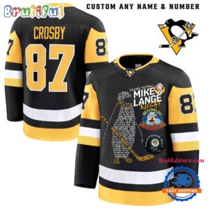 Pittsburgh Penguins Mike Lange NHL 2026 Hockey Jersey