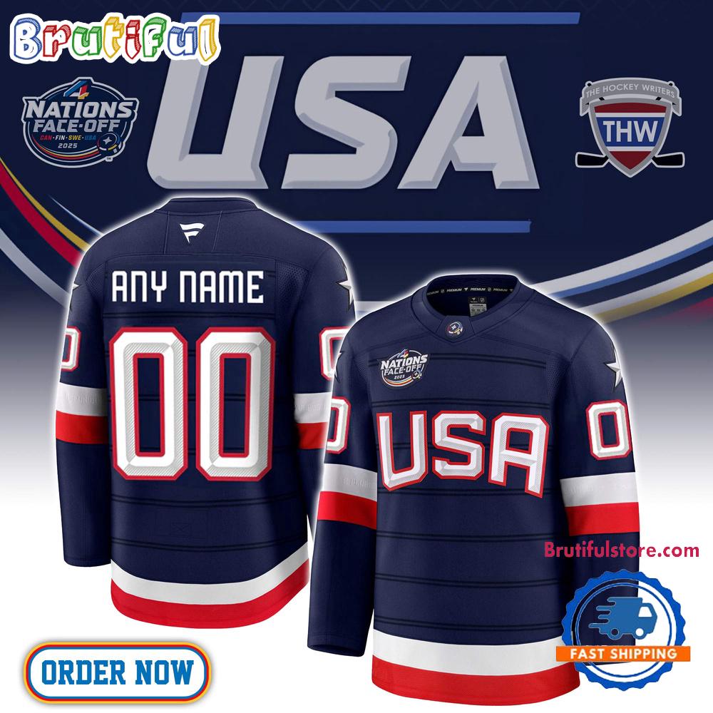 NHL 4 Nations USA Premium Hockey Jersey NHL 4 Nations USA Premium Hockey Jersey