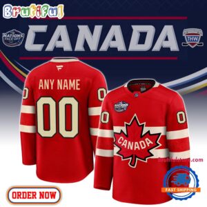 NHL 4 Nations Canada Premium Hockey Jersey
