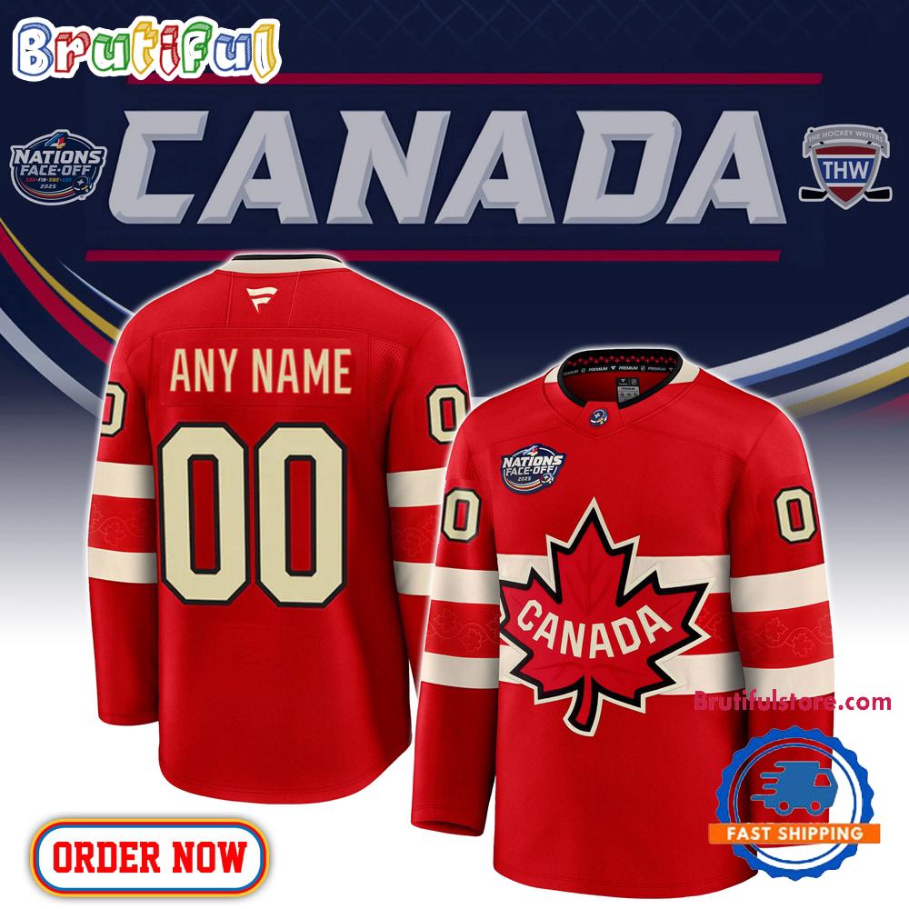NHL 4 Nations Canada Premium Hockey Jersey NHL 4 Nations Canada Premium Hockey Jersey